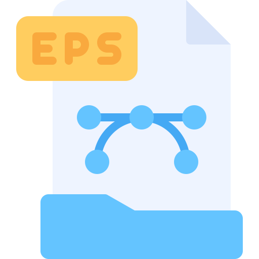 Eps file Generic color fill icon