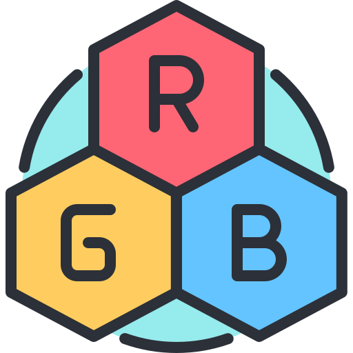 rgb Generic color lineal-color icono