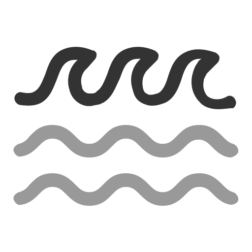 río Generic color outline icono