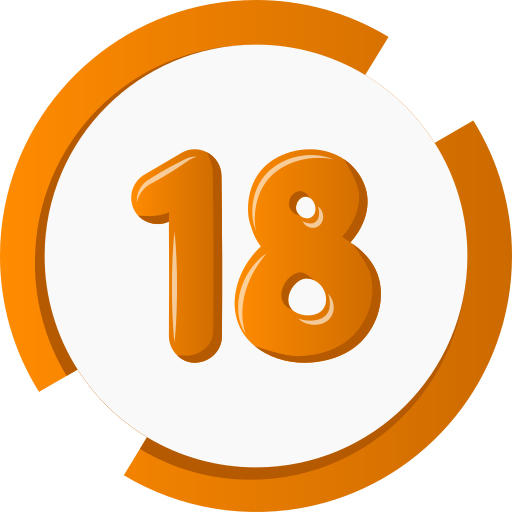Eighteen Generic gradient fill icon