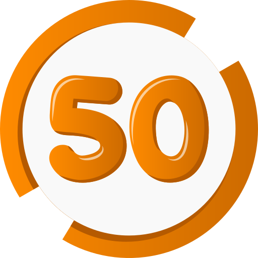 50 Generic gradient fill icon