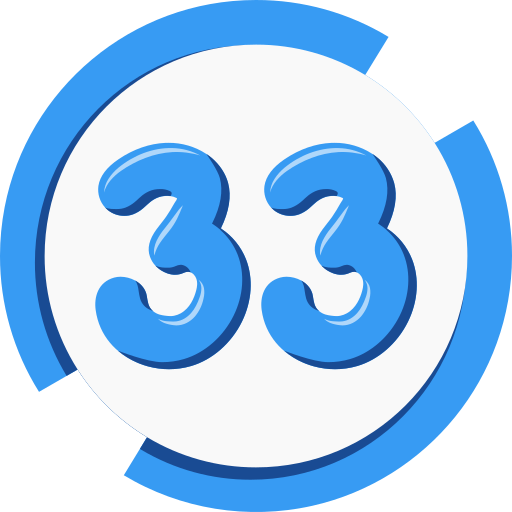Thirty three Generic color fill icon
