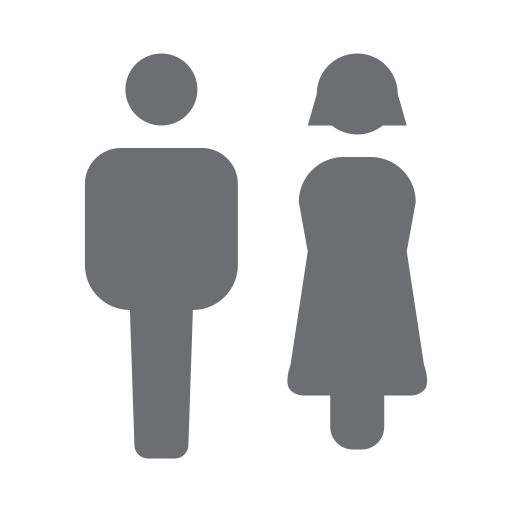 Man and woman Generic color fill icon