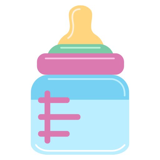 哺乳瓶 Generic color fill icon