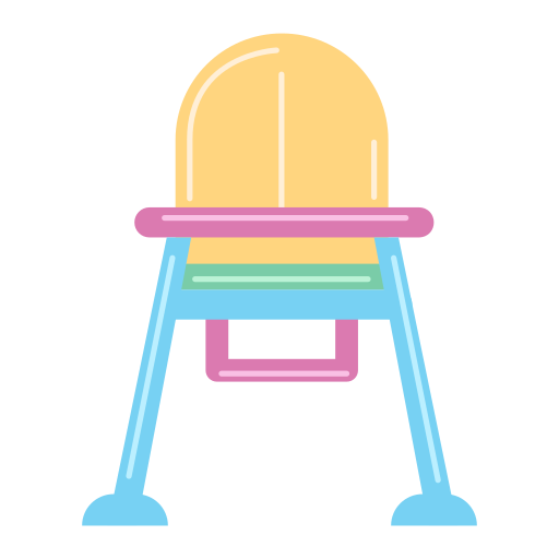 Детский стул Generic color fill иконка