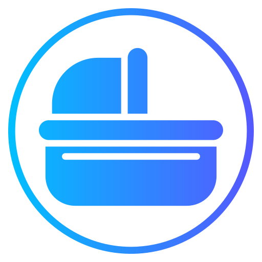 Carrycot Generic gradient fill icon