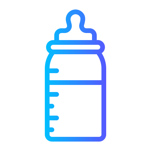 Бутылочки Generic gradient outline иконка