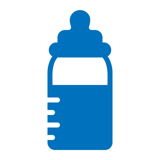 哺乳瓶 Generic color fill icon