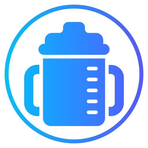Sippy cup Generic gradient fill icon