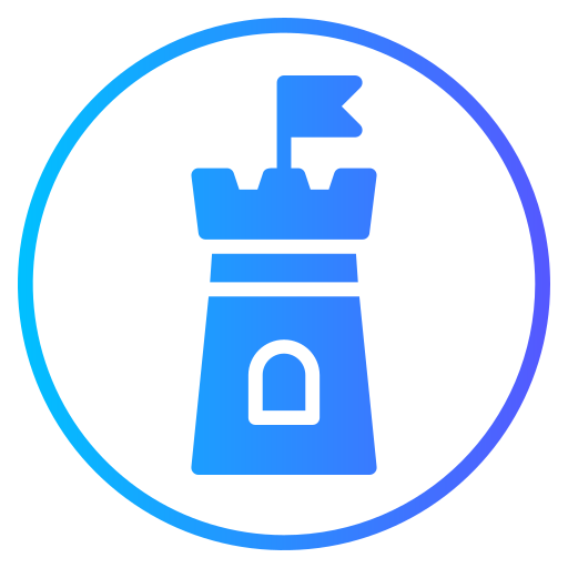 Tower Generic gradient fill icon