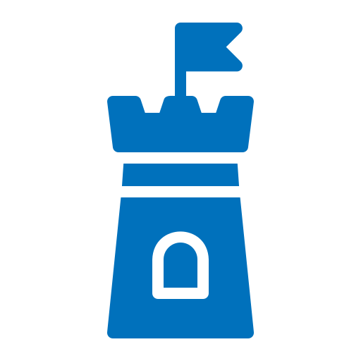 Tower Generic color fill icon