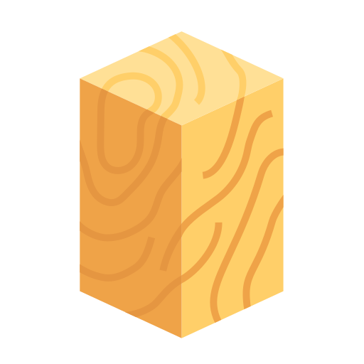 Wood block Generic color fill icon