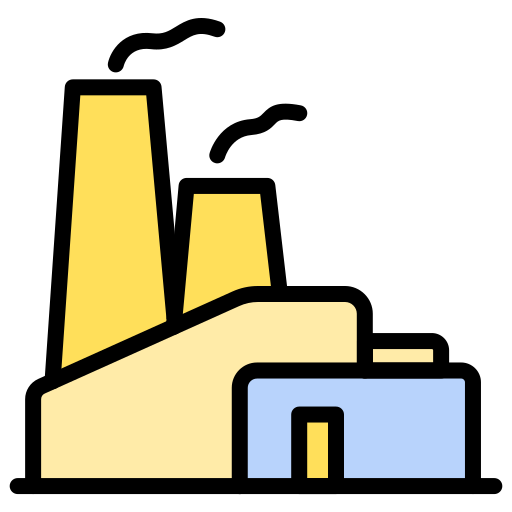 fábrica Generic color lineal-color icono