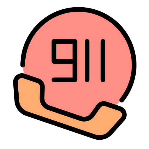 911 call Generic color lineal-color icon