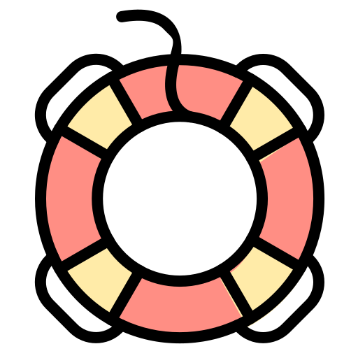 anello salvagente Generic color lineal-color icona