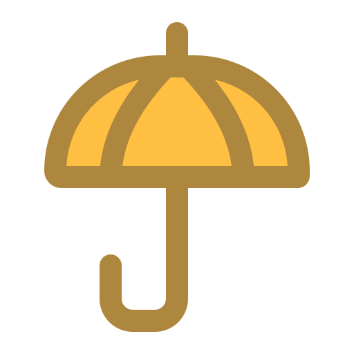 parapluie Generic color lineal-color Icône