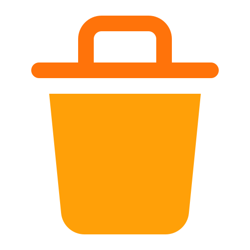 Trash Generic color fill icon