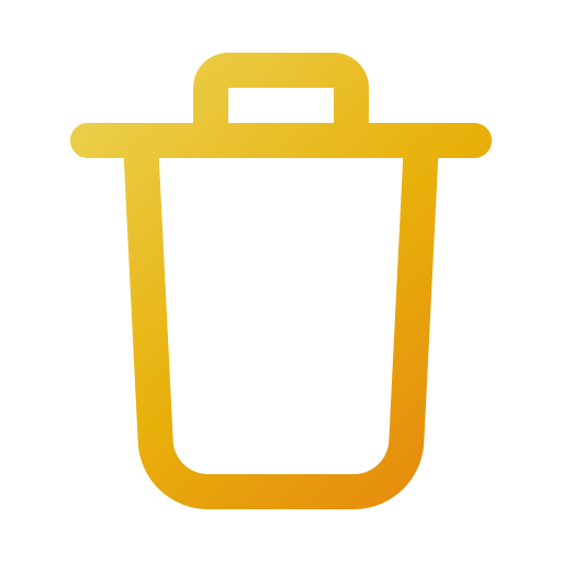 müll Generic gradient outline icon