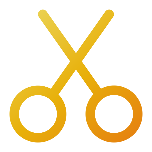 Scissor Generic gradient outline icon