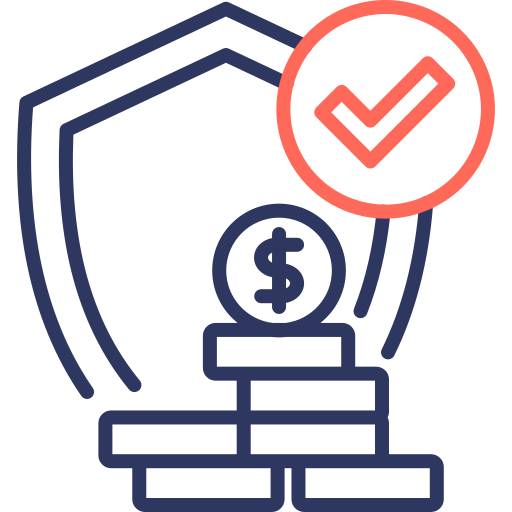 Investment insurance Generic color outline icon