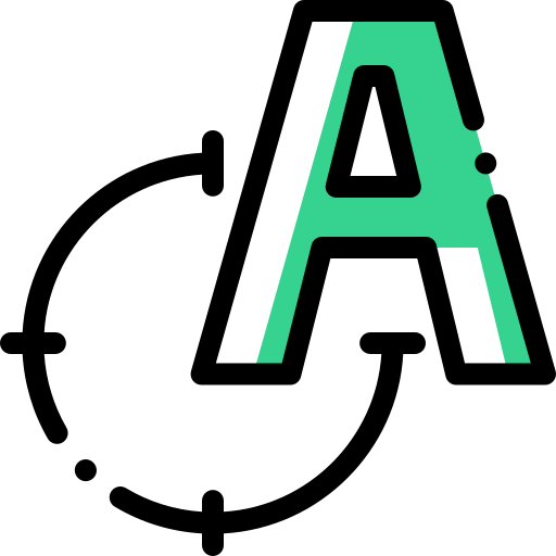 フォント Detailed Rounded Color Omission icon