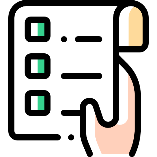 To do list Detailed Rounded Color Omission icon