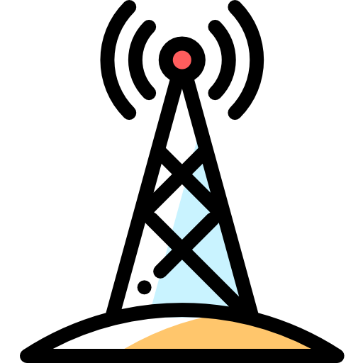 antenne Detailed Rounded Color Omission icon