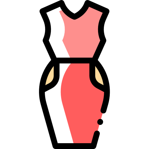 ドレス Detailed Rounded Color Omission icon