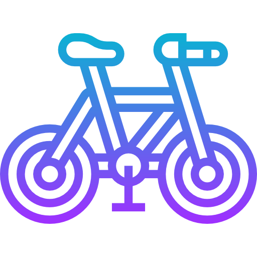 rower górski Meticulous Gradient ikona