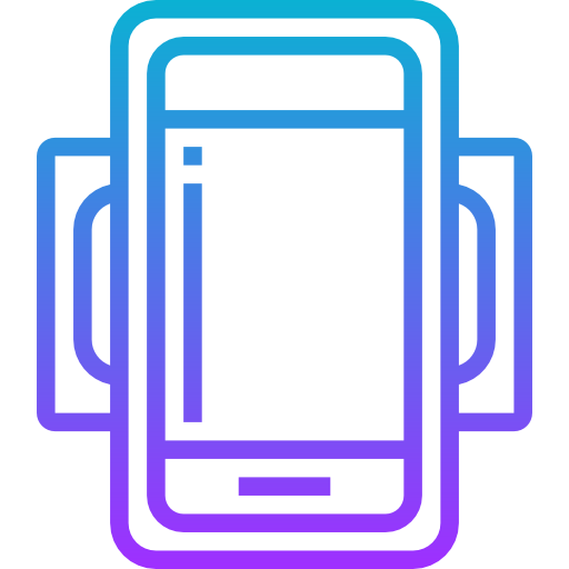 teléfono Meticulous Gradient icono