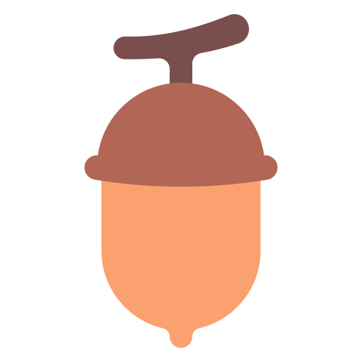 Acorn Generic color fill icon