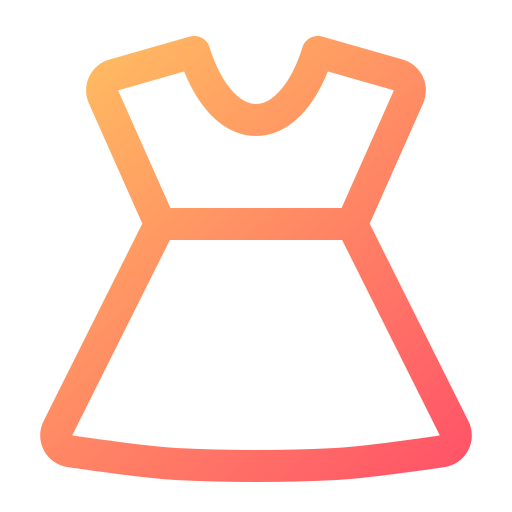 vestido Generic gradient outline icono