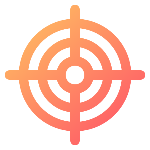 Target Generic gradient outline icon