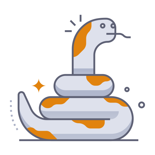 serpente Generic gradient lineal-color icona