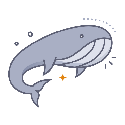 鯨 Generic gradient lineal-color icon