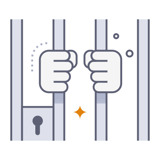 Prison Generic gradient lineal-color icon