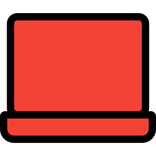 랩탑 Generic color lineal-color icon