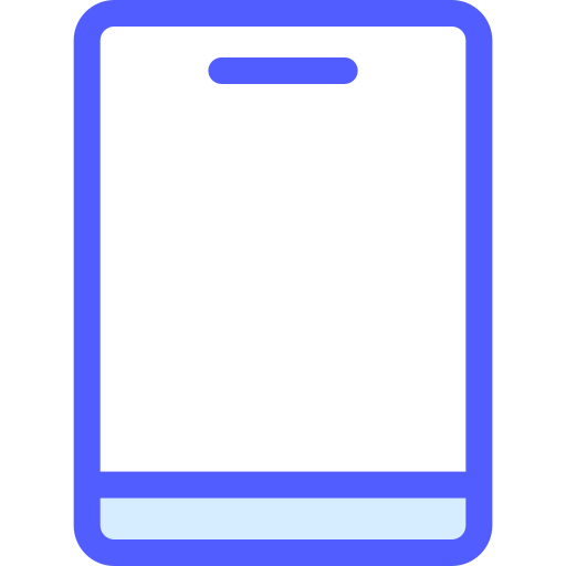 tablette Generic color lineal-color icon