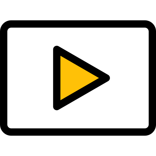 video Generic color lineal-color icon