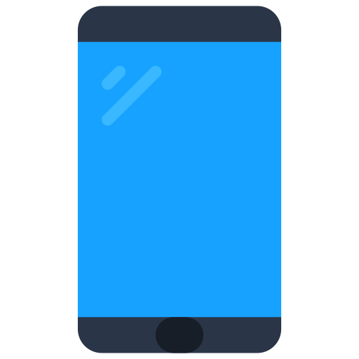 Smartphone Juicy Fish Flat icon