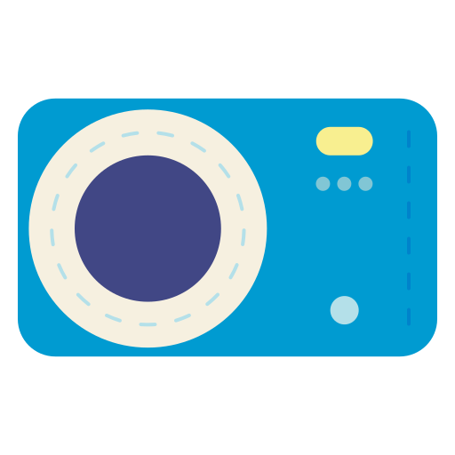 kieszonkowy aparat Generic color fill ikona