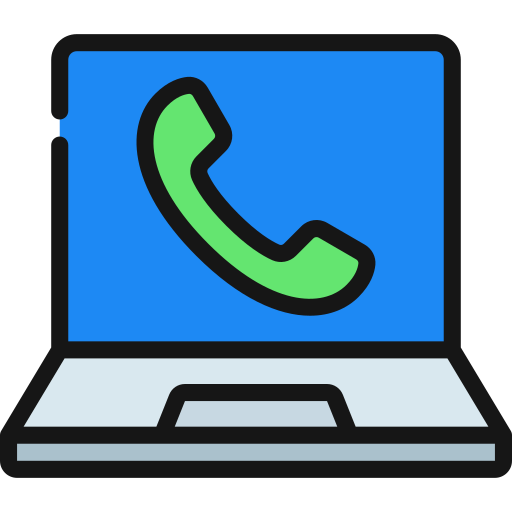 Online call Generic color lineal-color icon