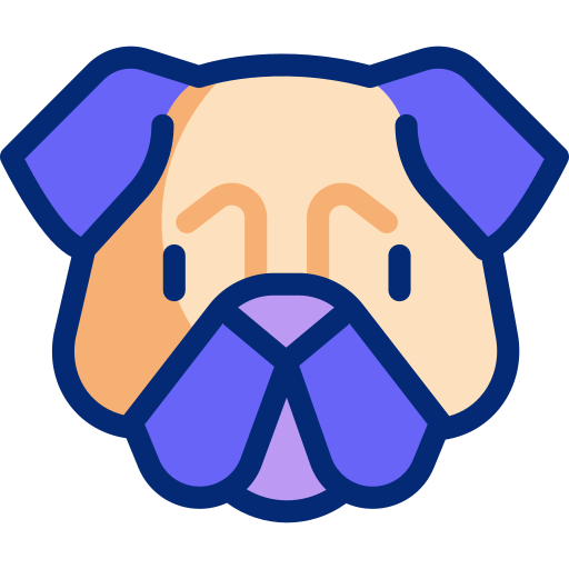 Pug Basic Accent Lineal Color icon
