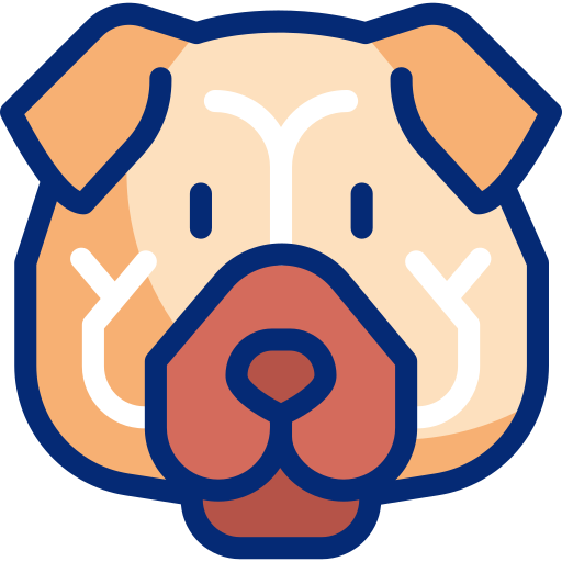 Shar pei Basic Accent Lineal Color icon