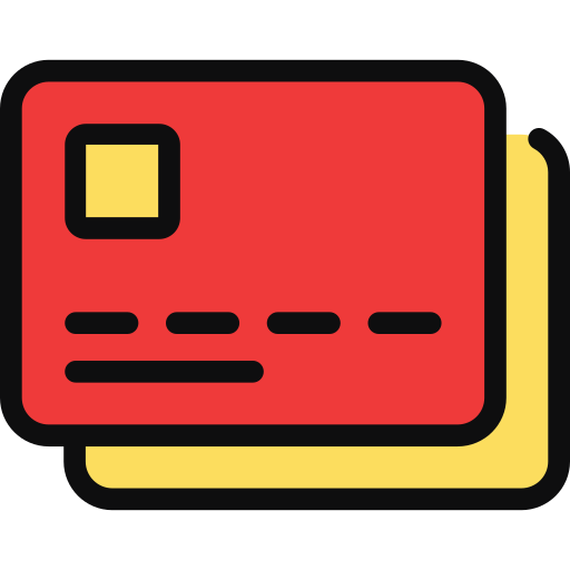 karty kredytowe Generic color lineal-color ikona