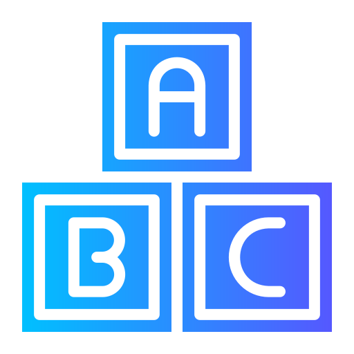 abc-block Generic gradient fill icon