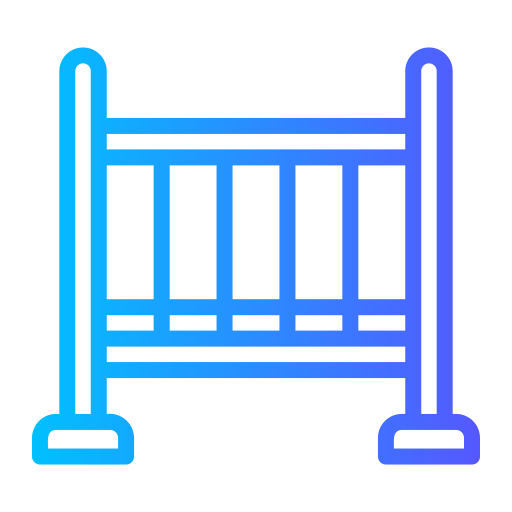 Baby crib Generic gradient outline icon