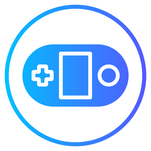 Game console Generic gradient fill icon
