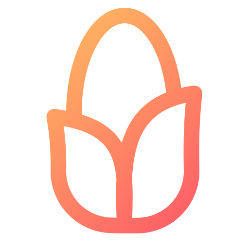 maïs Generic gradient outline icoon
