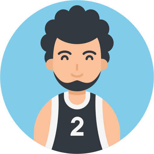 Basketball player Generic color fill icon